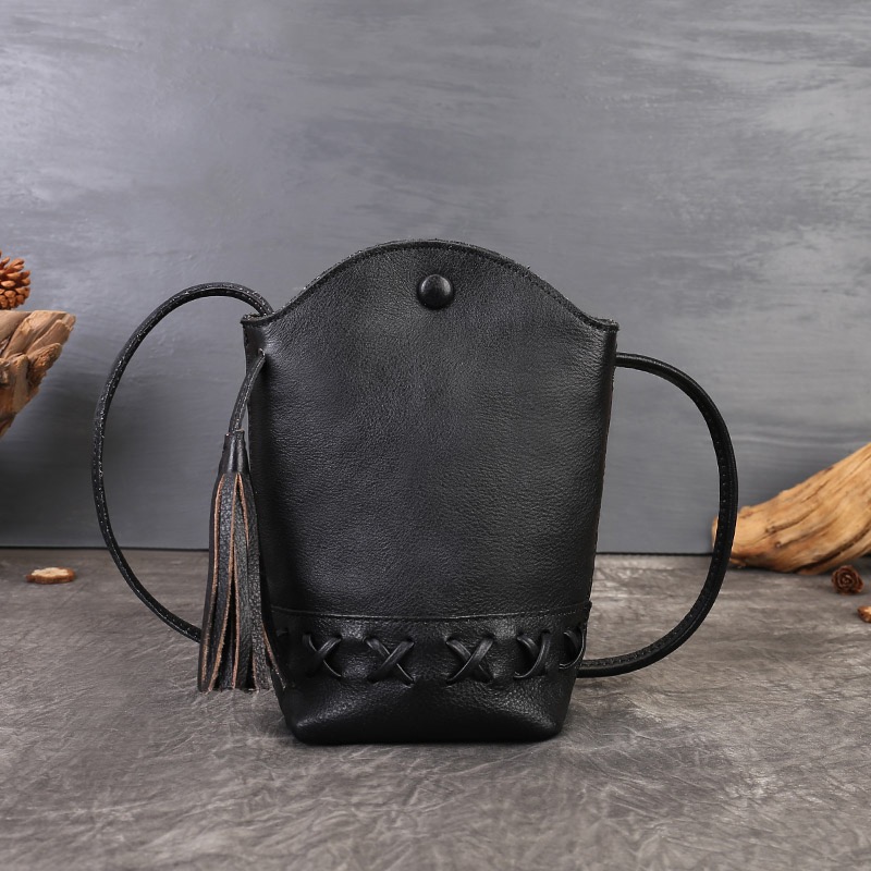 Women's Vintage Genuine Leather Crossbody Bag WLB01