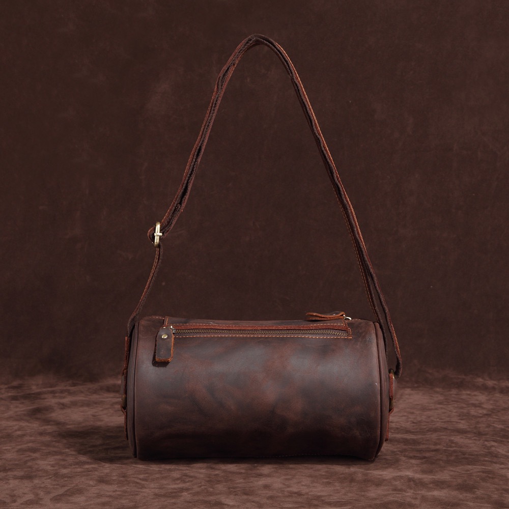 Runde Retro-Umhängetasche LB20