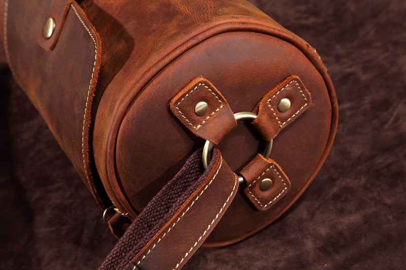 Runde Retro-Umhängetasche LB20