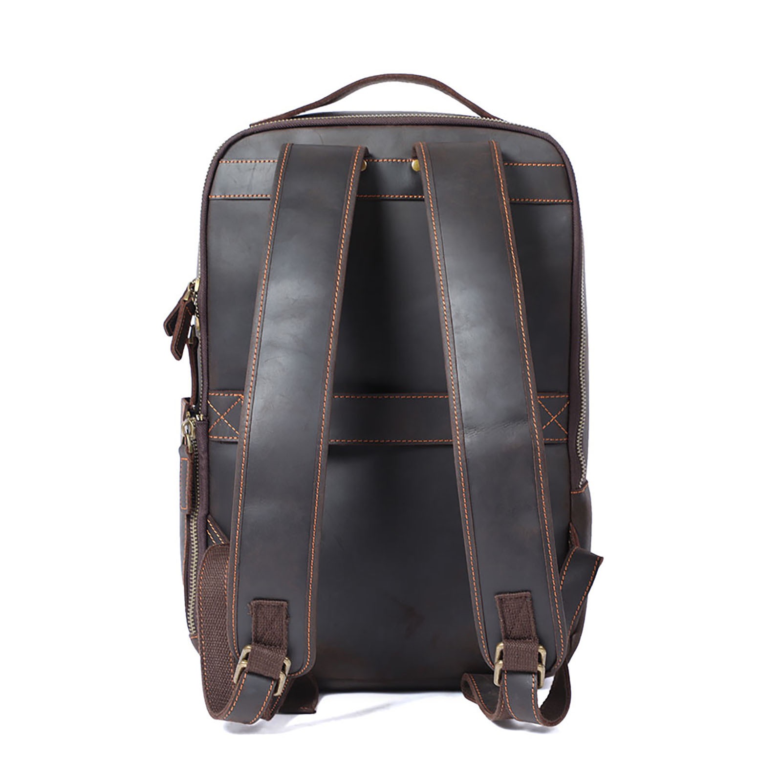 Vintage-Rucksack aus echtem Leder BP01