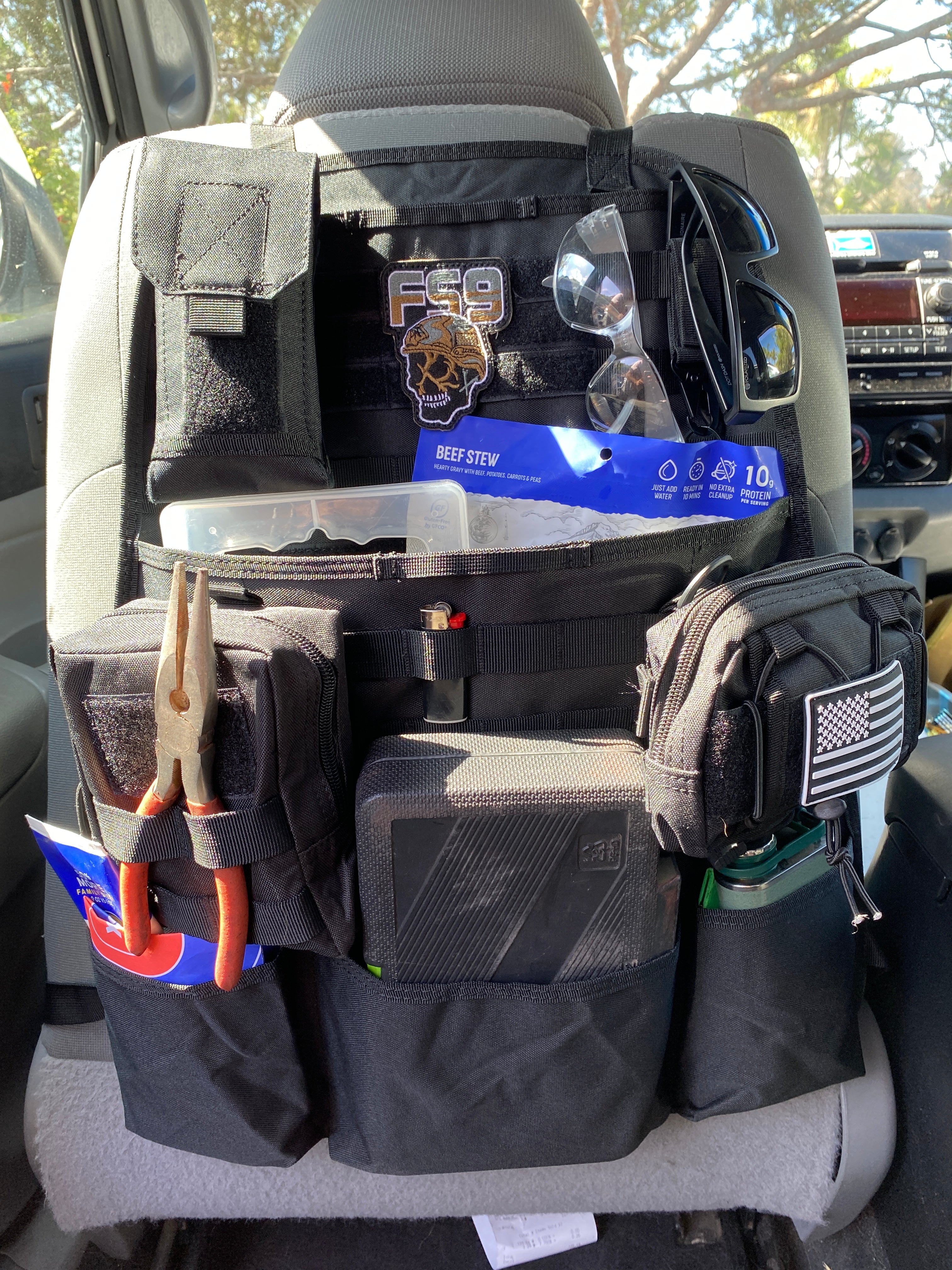FS9 Molle Seat Organizer