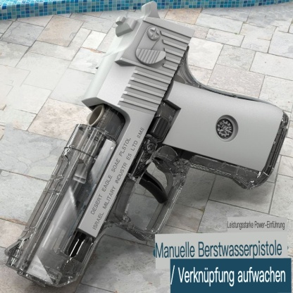 Mechanische Repetierwasserpistole