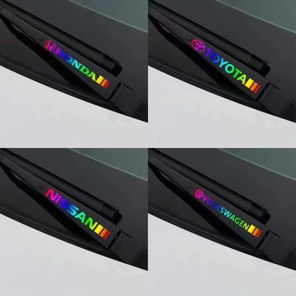 Autowischeraufkleber mit LOGO 2 Stück