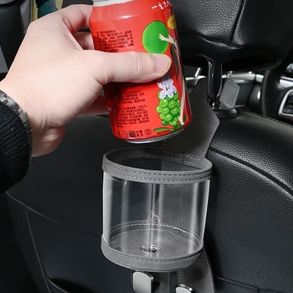 Wildleder-Metallhaken für Wasserbecher mit LOGO