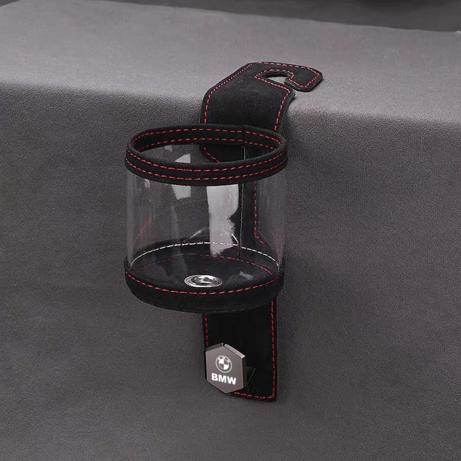 Wildleder-Metallhaken für Wasserbecher mit LOGO