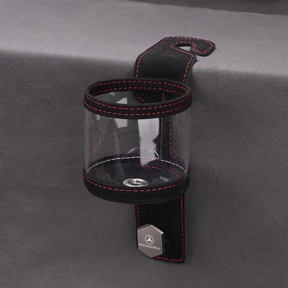 Wildleder-Metallhaken für Wasserbecher mit LOGO