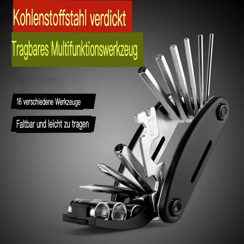 Multifunktionales Klappschraubendreher-Set 16 in 1