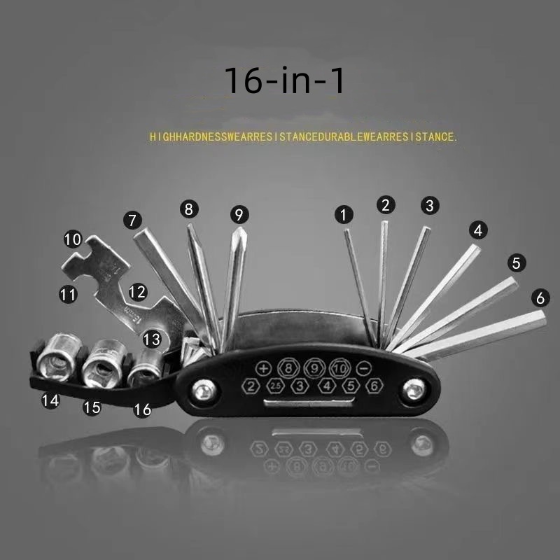 Multifunktionales Klappschraubendreher-Set 16 in 1