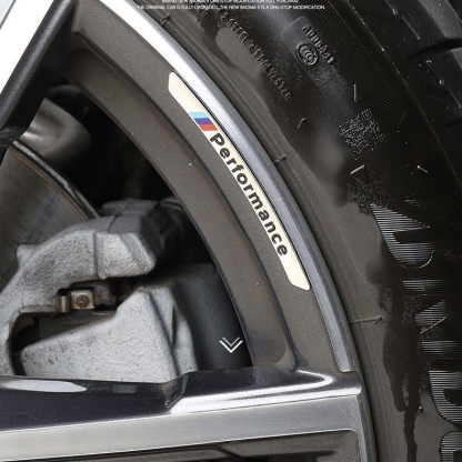 Dünner Aluminiumaufkleber für modifizierte Autoräder mit LOGO