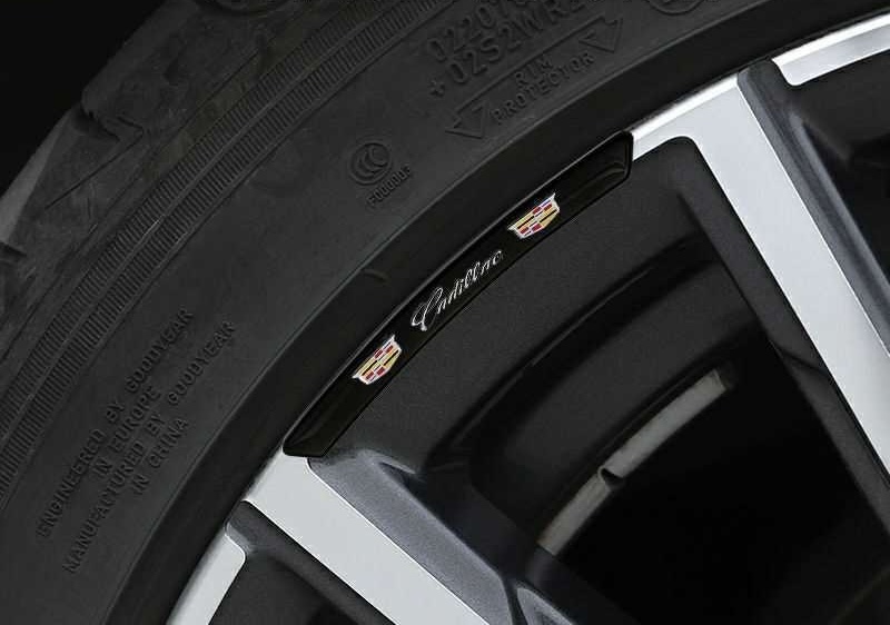 Dünner Aluminiumaufkleber für modifizierte Autoräder mit LOGO
