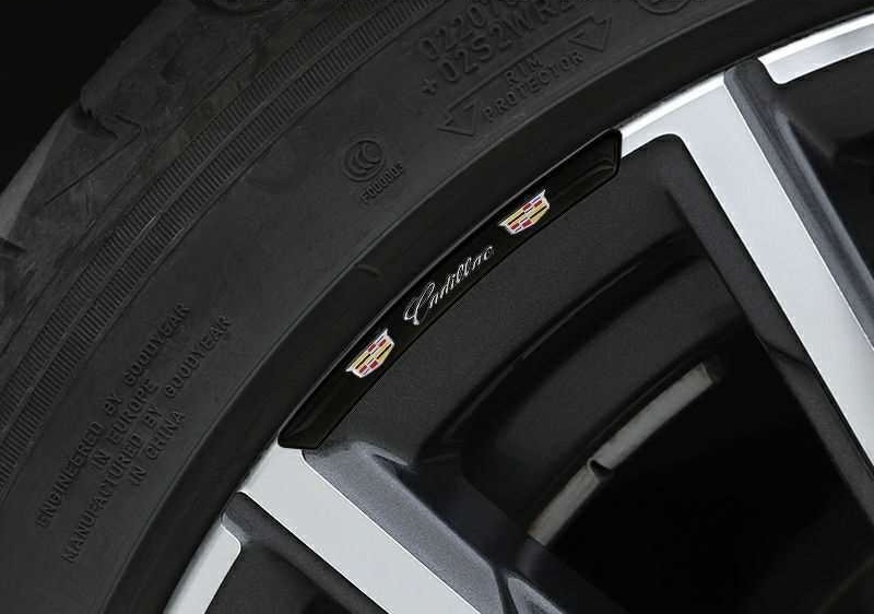 Dünner Aluminiumaufkleber für modifizierte Autoräder mit LOGO