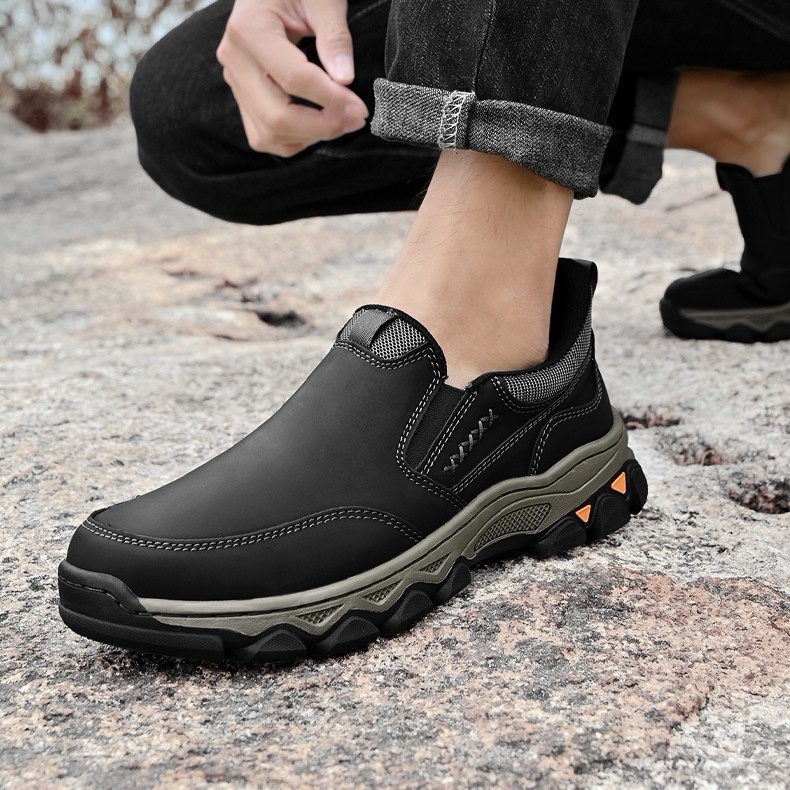 Orthopädische Herren-Loafer aus echtem Leder