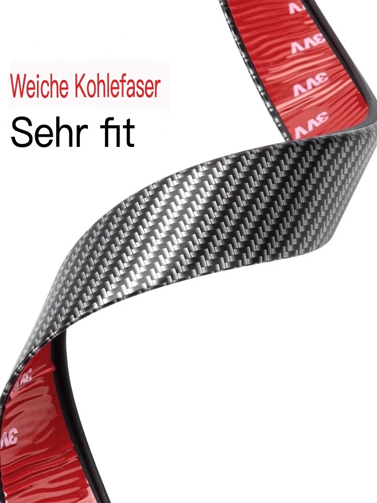 Antikollisionsstreifen für die Augenbraue der Autoräder aus Kohlefaser