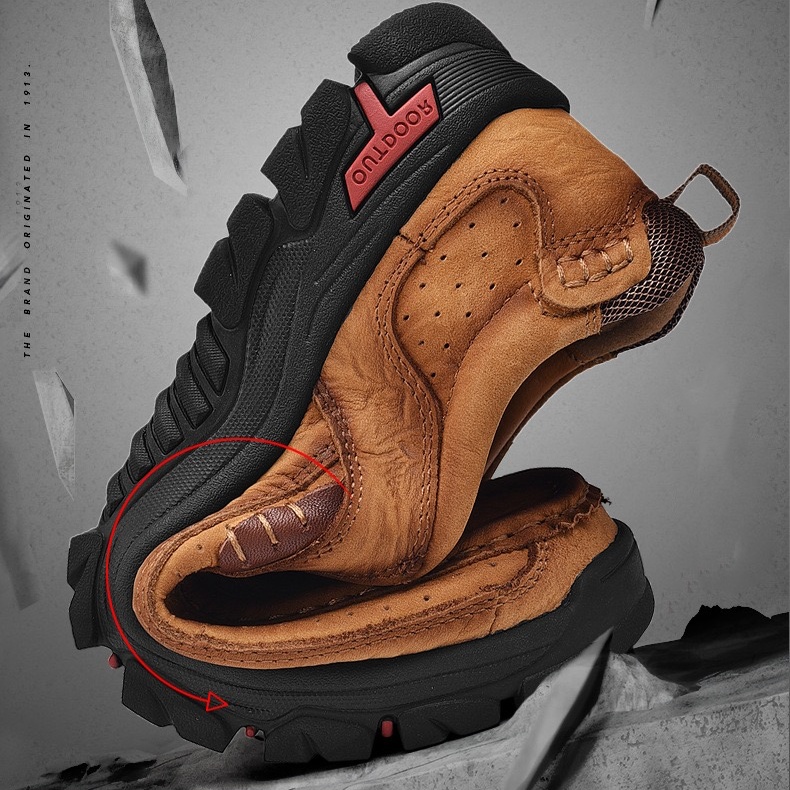 Orthopädische Herren-Loafer aus echtem Leder