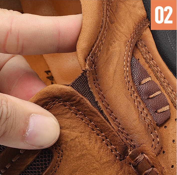 Orthopädische Herren-Loafer aus echtem Leder