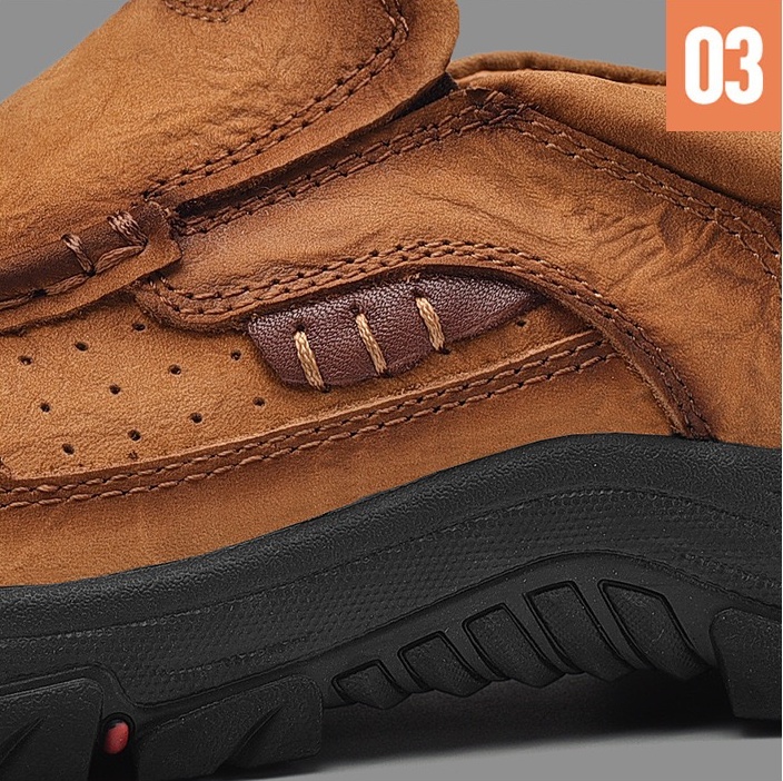 Orthopädische Herren-Loafer aus echtem Leder