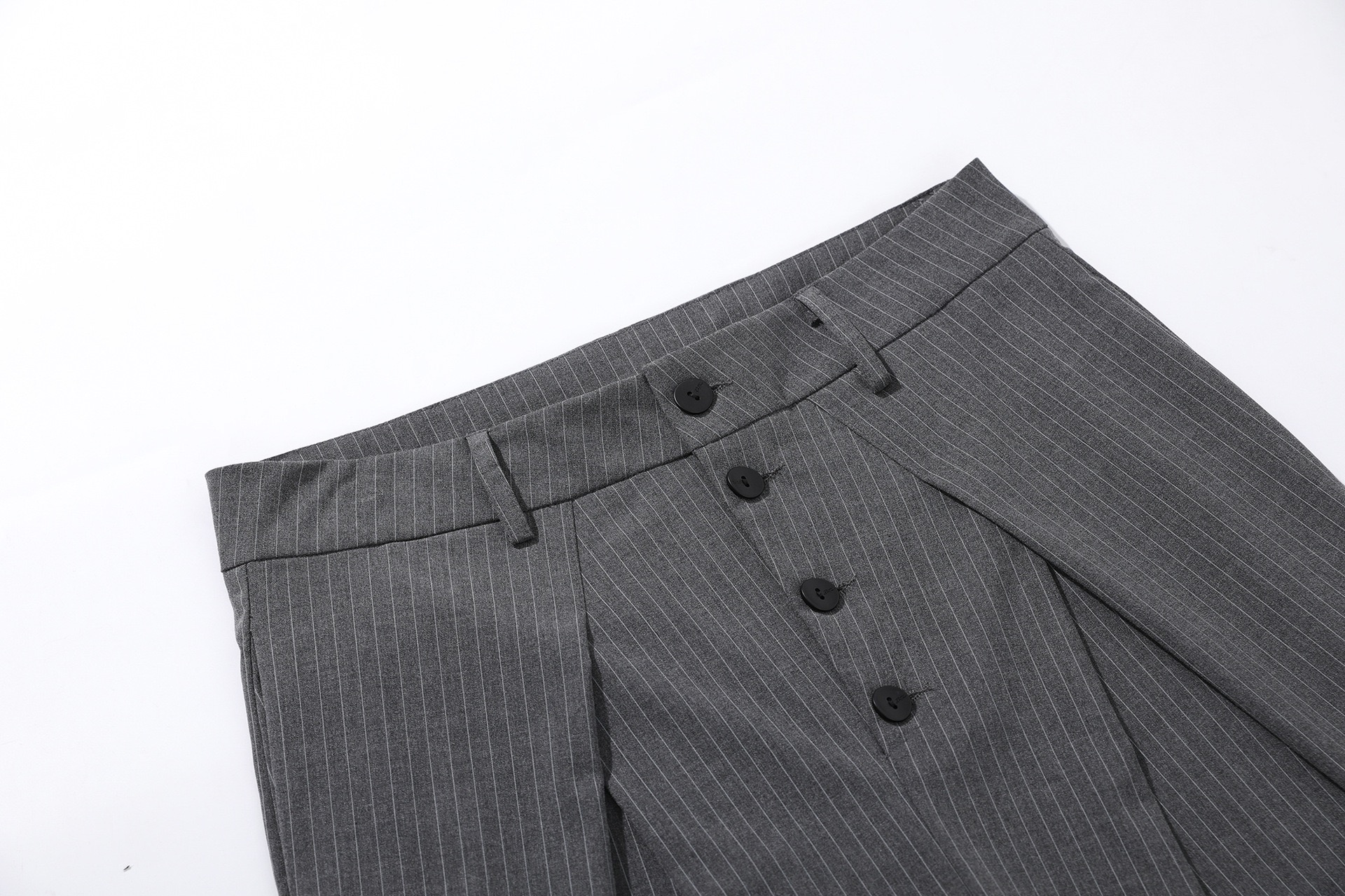 Essential Stripe Wide-Leg Hose