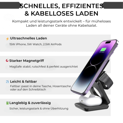 MagSafe 3-in-1-Ladegerät