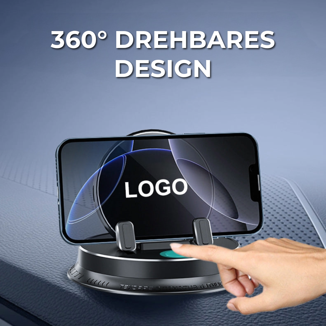Luxuriöse Handyhalterung mit Auto-Logo