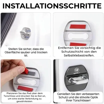 Luxus-Autotür-Schutzpads | 4 Stück