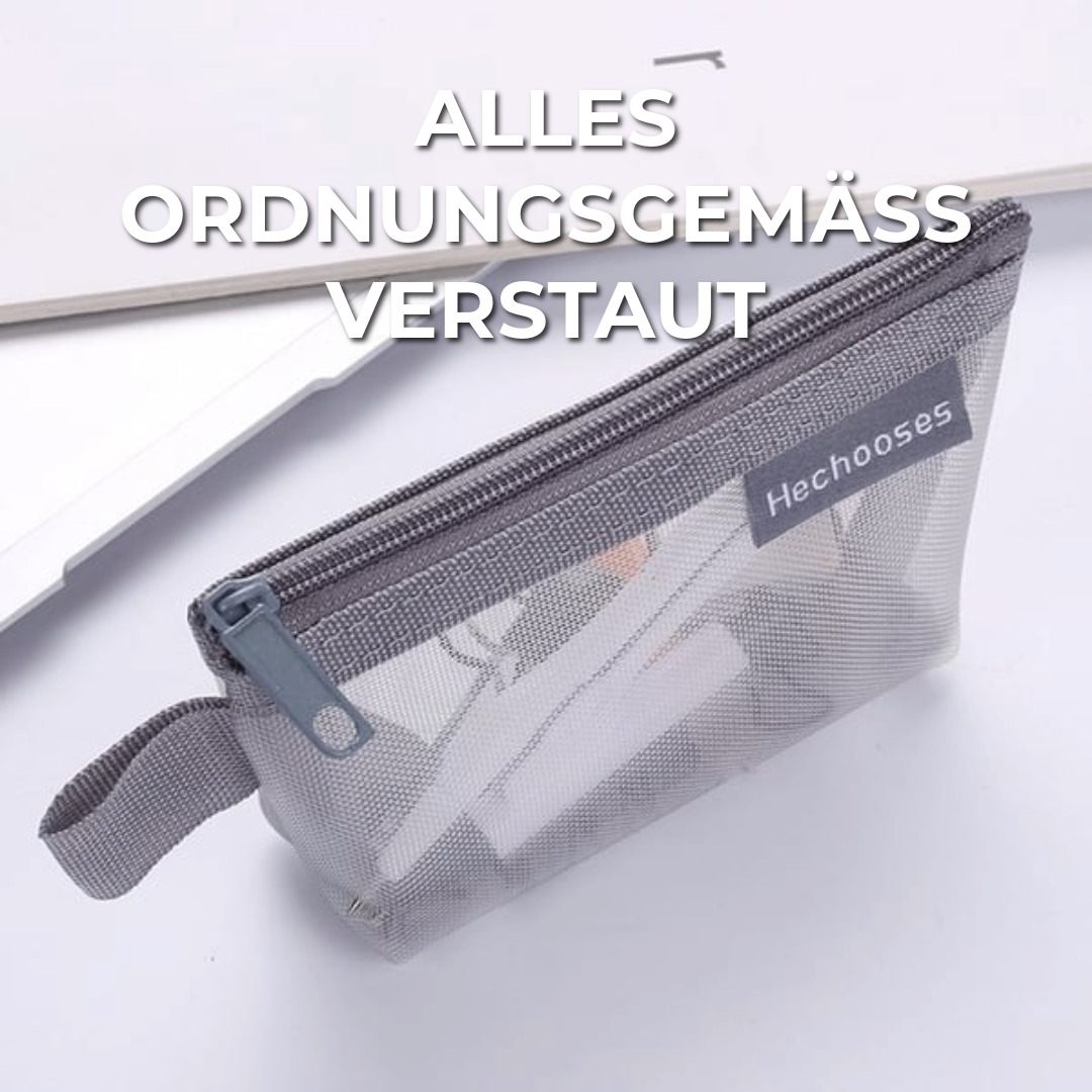 Tragbare Mesh-Aufbewahrungstasche