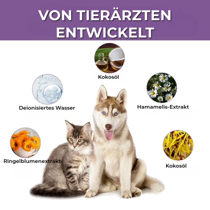 Tiefenreinigender Ohrenreiniger für Haustiere