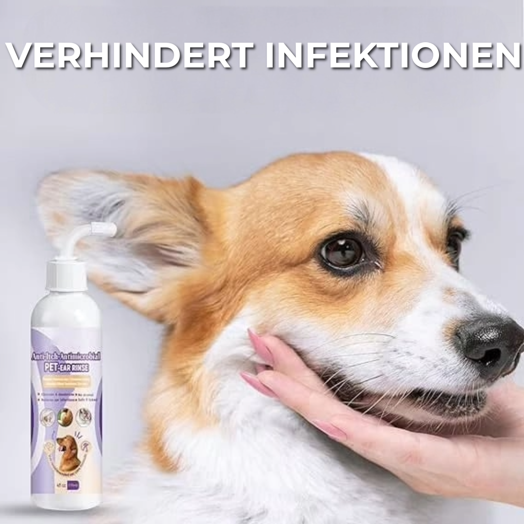 Tiefenreinigender Ohrenreiniger für Haustiere