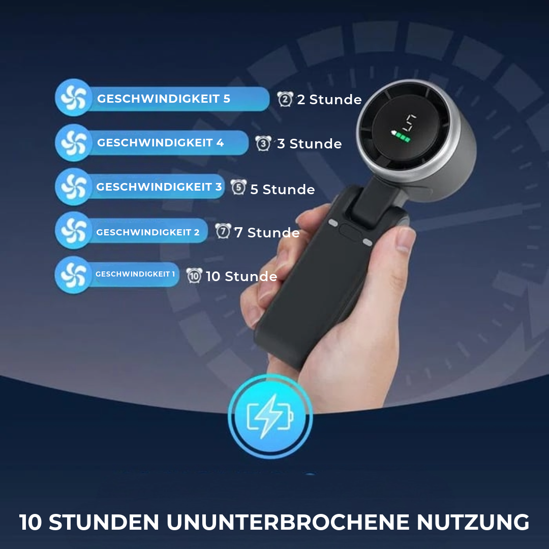 Erfrischender Turbo-Ventilator
