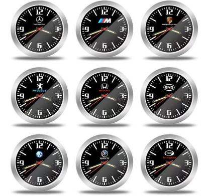 Auto leuchtende Uhr mit LOGO