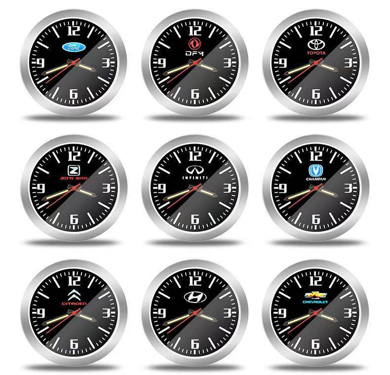 Auto leuchtende Uhr mit LOGO