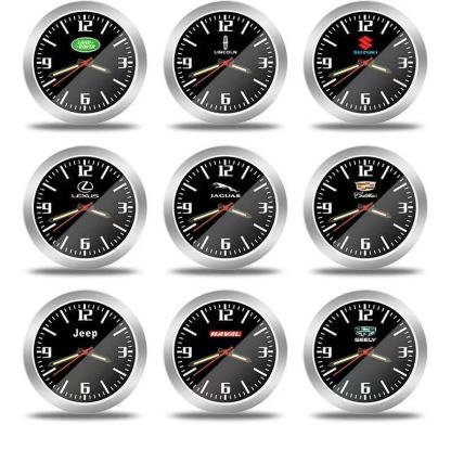 Auto leuchtende Uhr mit LOGO