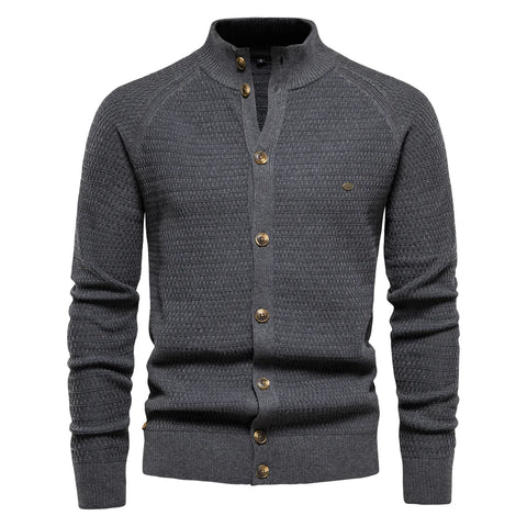 Lavenir Herren-Cardigan Rückansicht