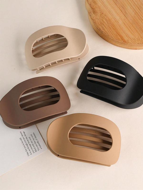 Einfache Haarspange – 1 Set (4 Stück)