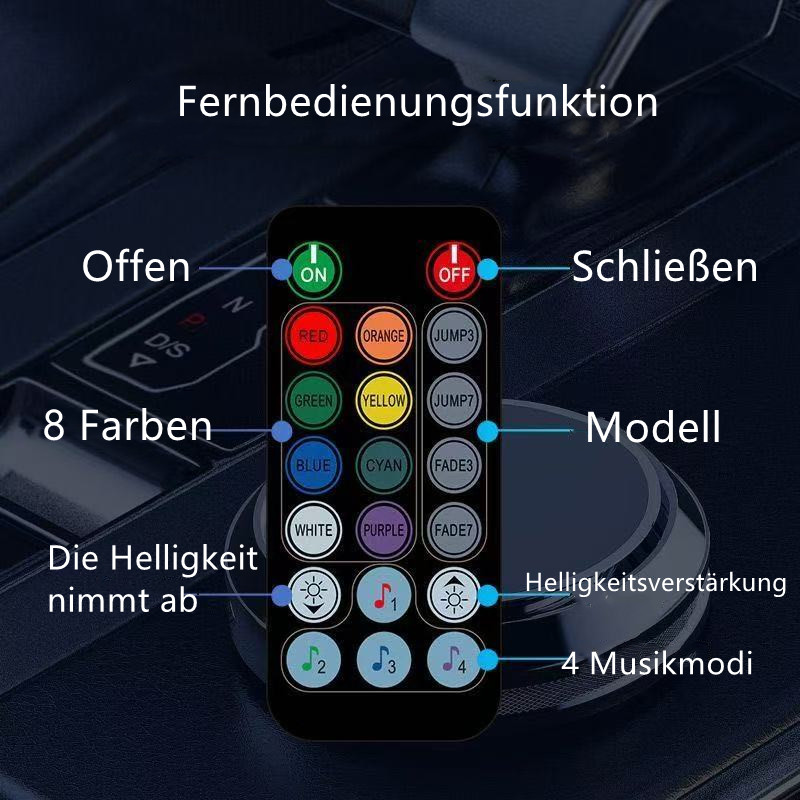 Sprachgesteuerte LED-Lichter für die Innenatmosphäre