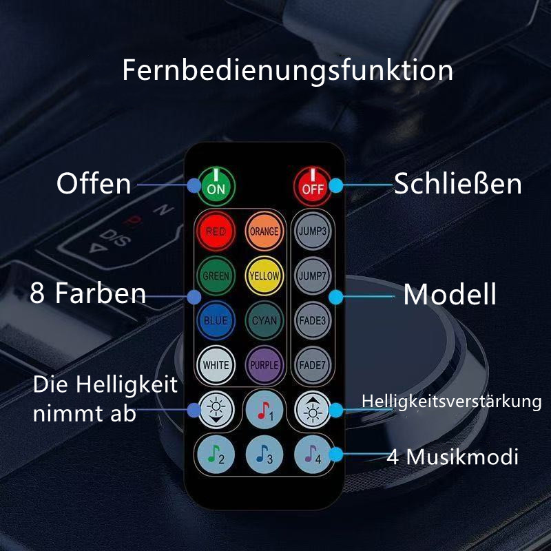 Sprachgesteuerte LED-Lichter für die Innenatmosphäre