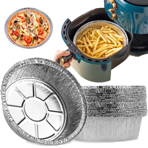 Aluminiumschale für Heißluftfritteuse