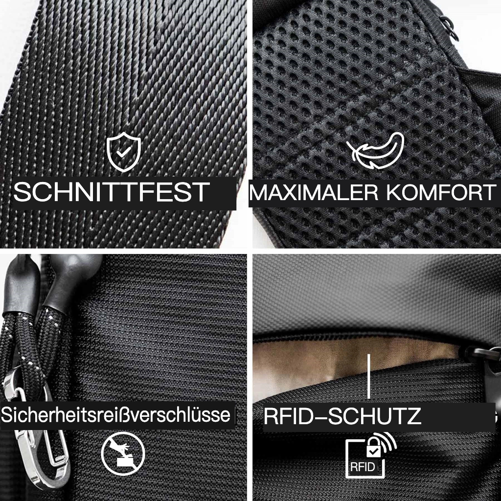 Reisebegleiter-Schultertasche