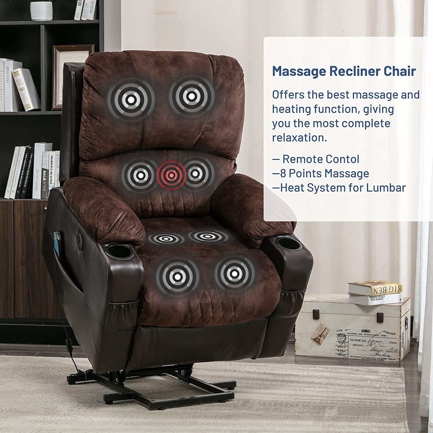 Dark BrownRecliner chairs