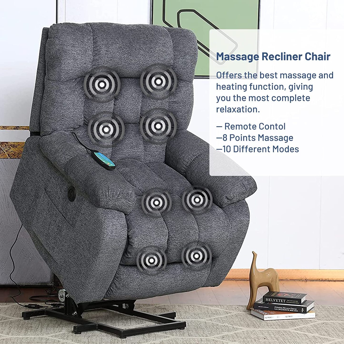 NavyRecliner chairs