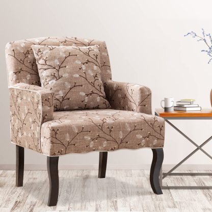 Brown Accent Chair