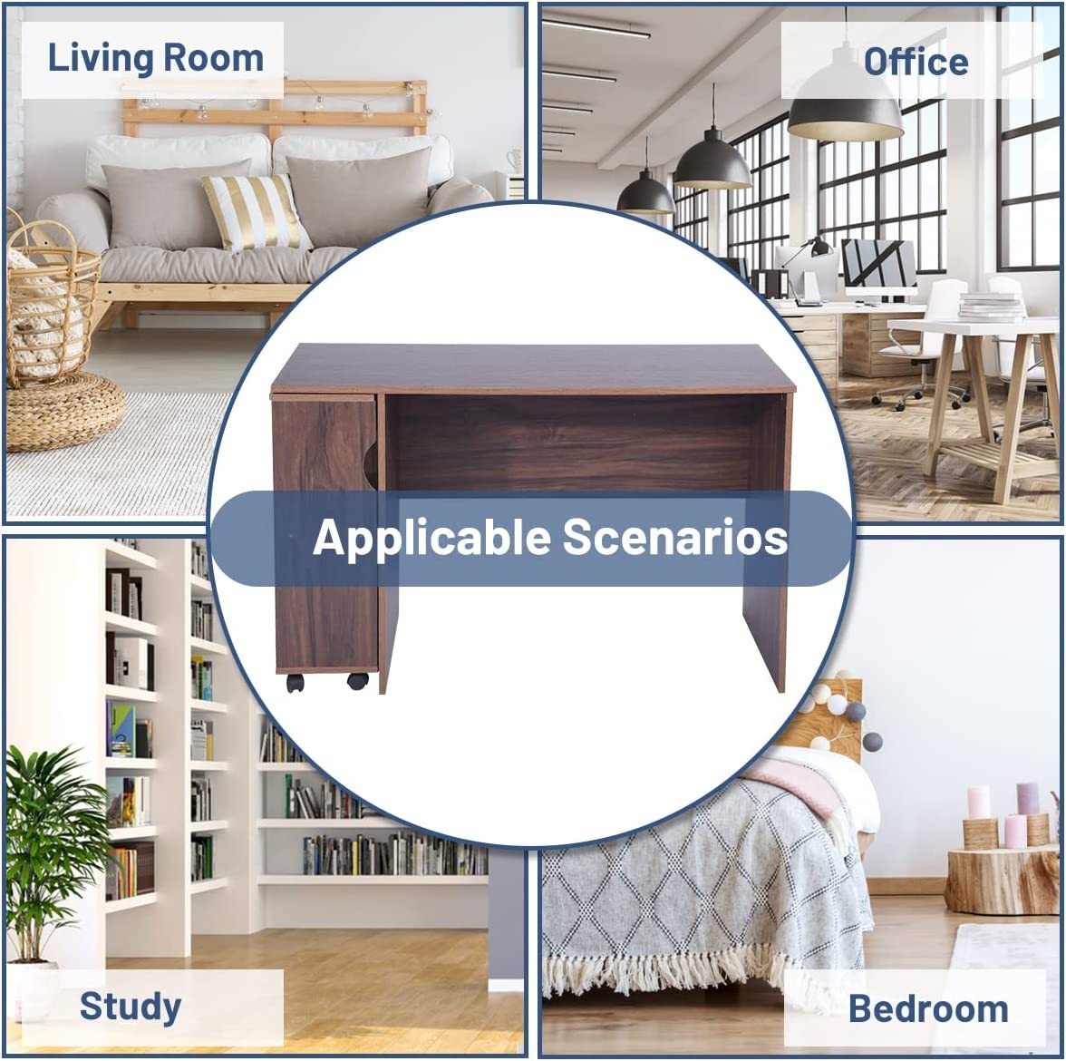 Walnut Computer Desk