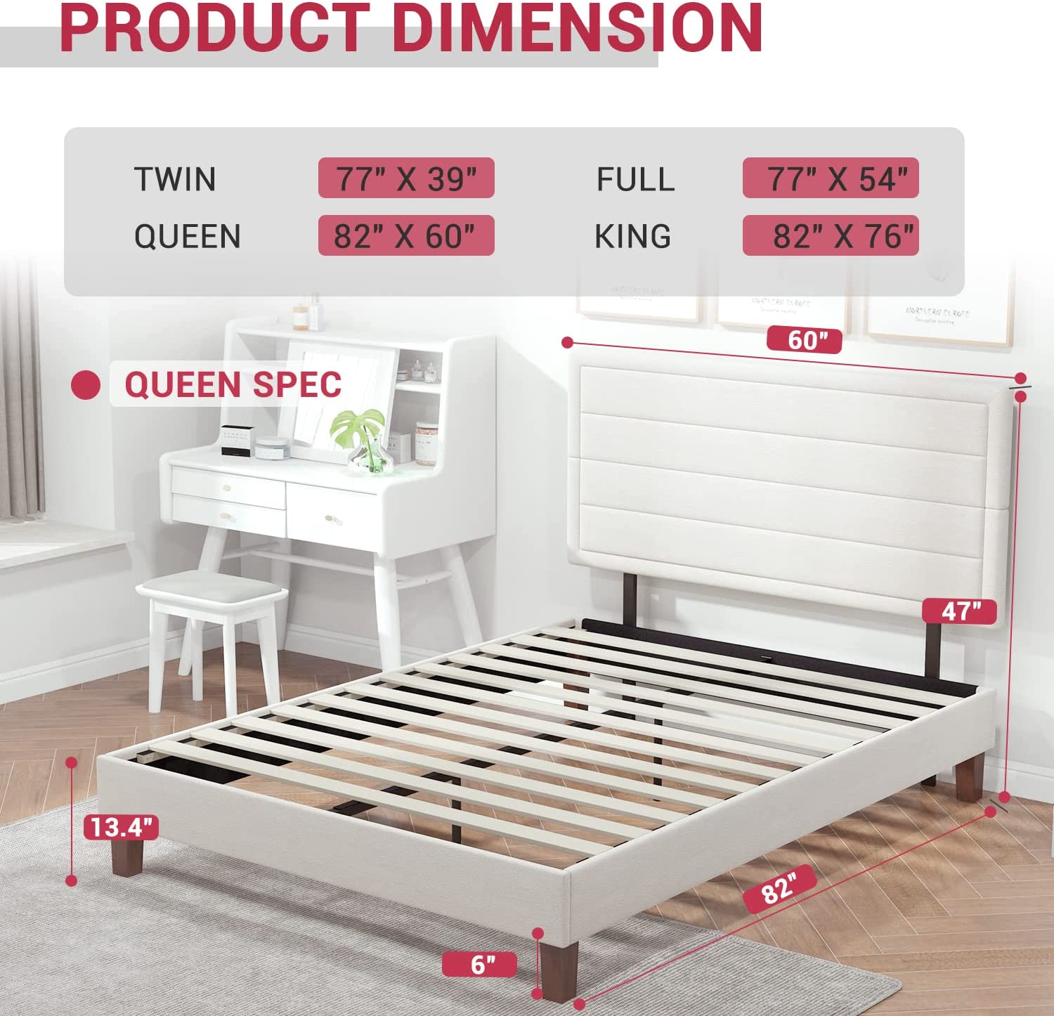 Bed frames and foundations