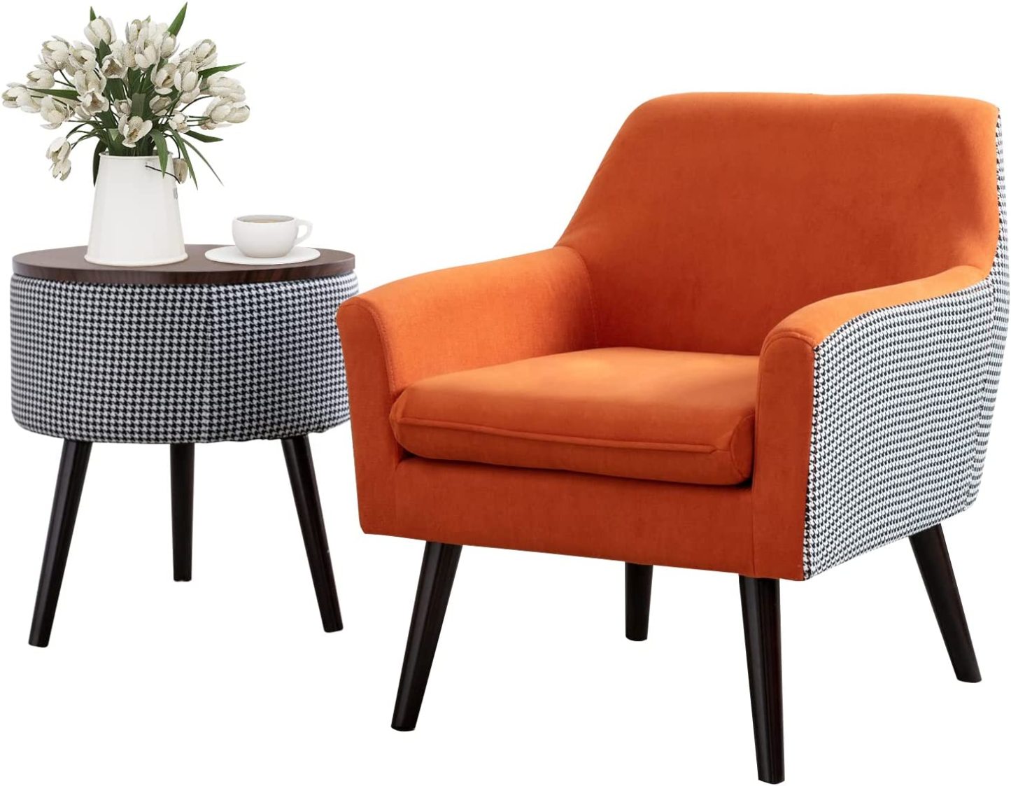 OrangeAccent Chair