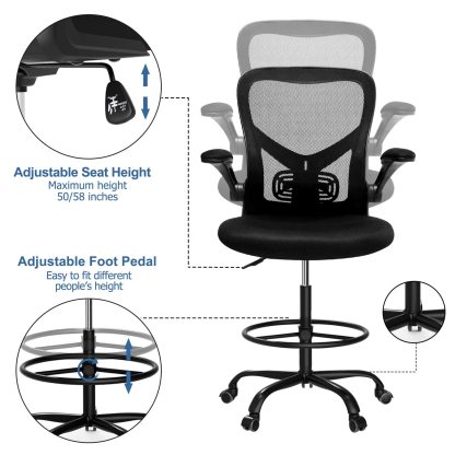 Black Office chairs