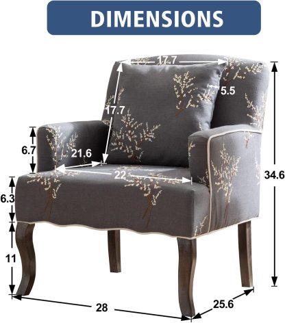 GrayAccent Chair