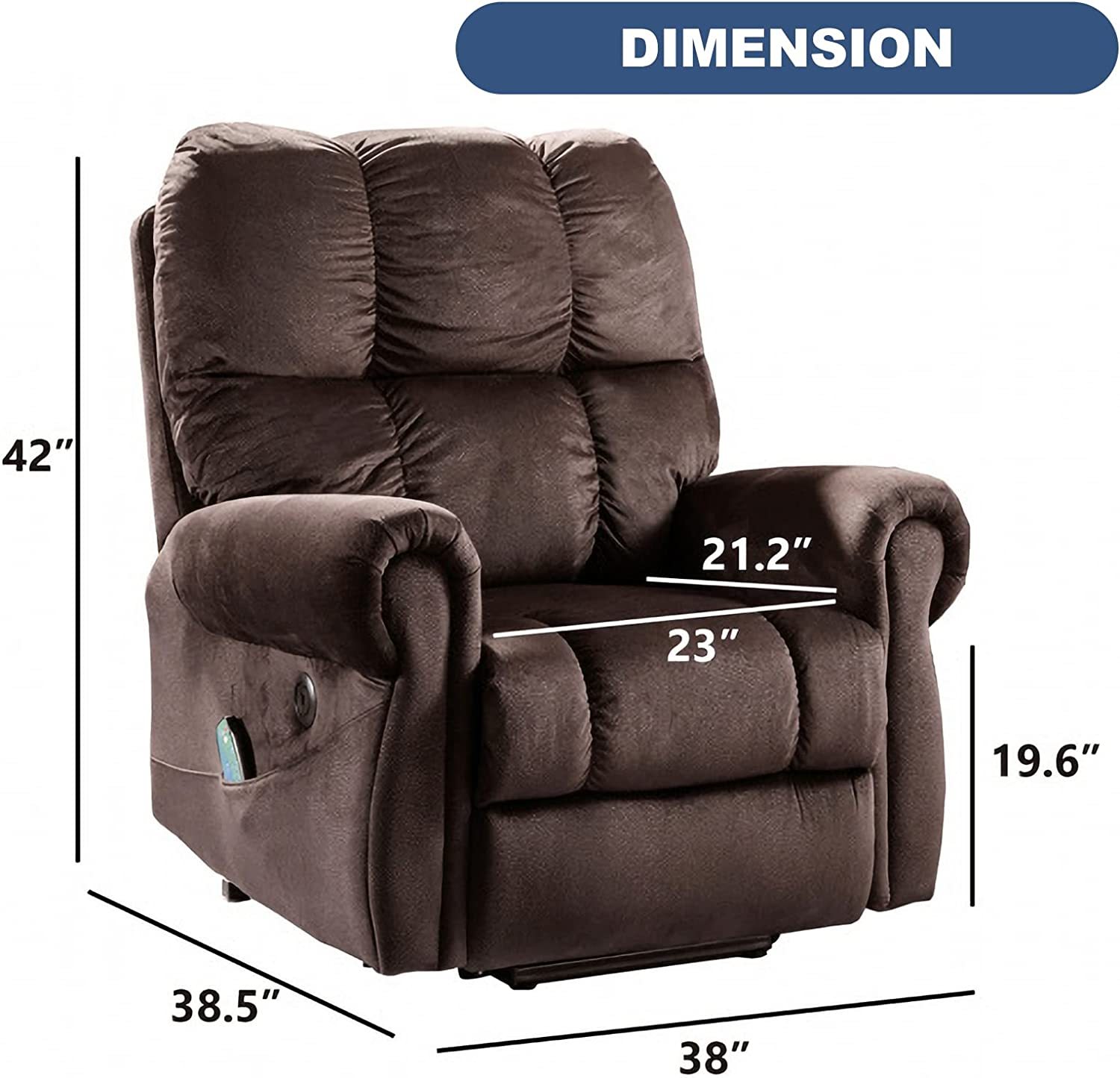 ChocolateRecliner chairs