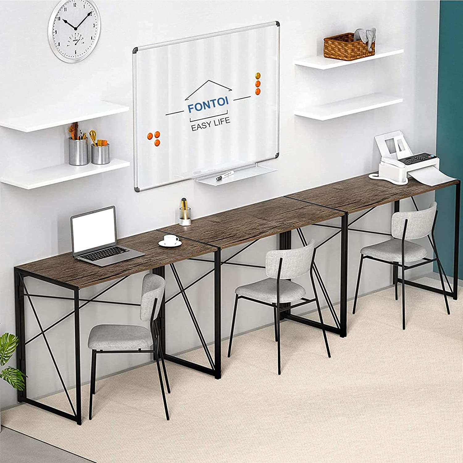 Brown Computer desks