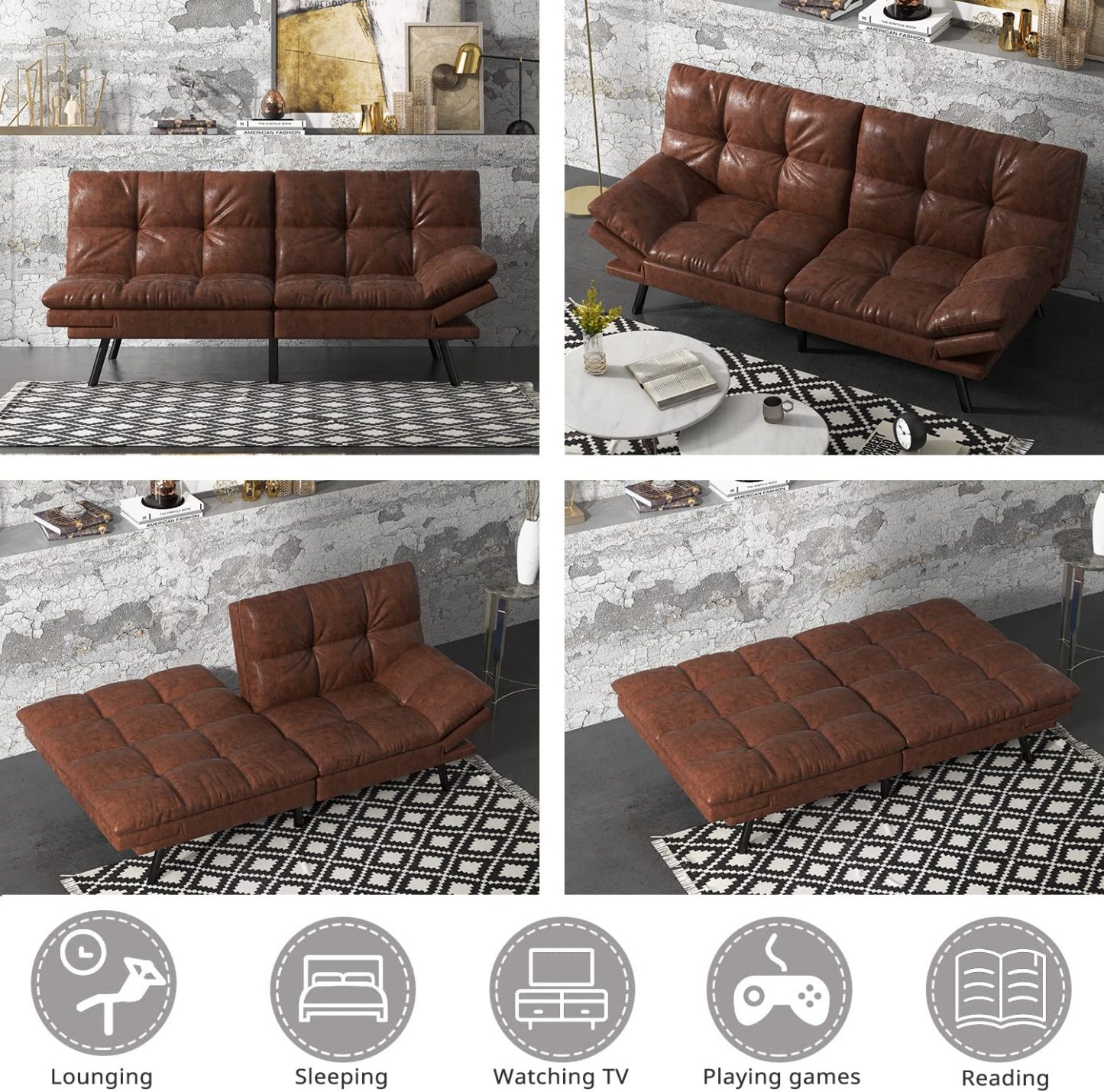 Brown  Sofa  