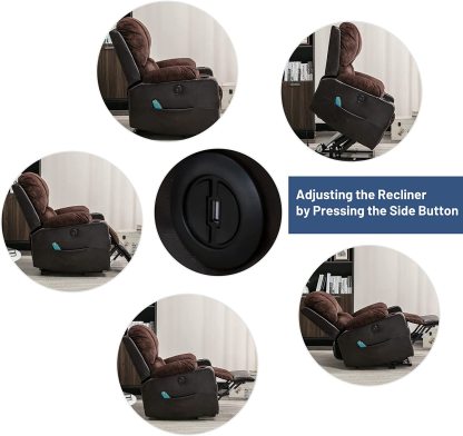 Dark BrownRecliner chairs