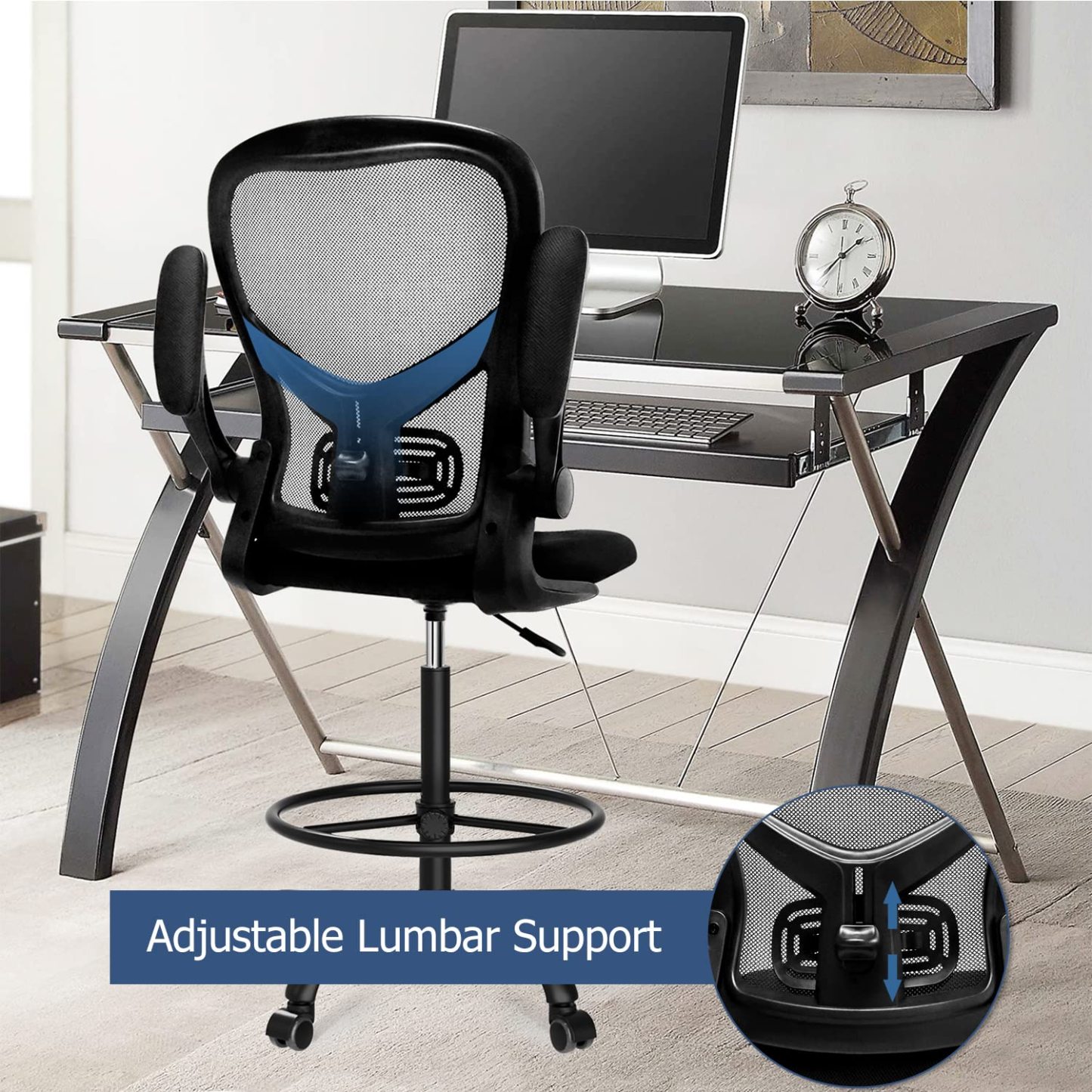 Black Office chairs